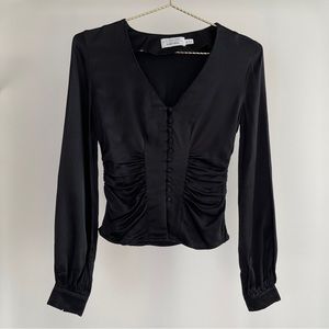 Elegant Black Women's Top